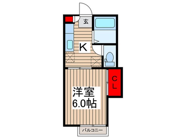 グリーンハイムの物件間取画像